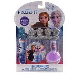 Disney Frozen 2 Girls Nail Polish Makeup Gift Set Toe Separator Polish File