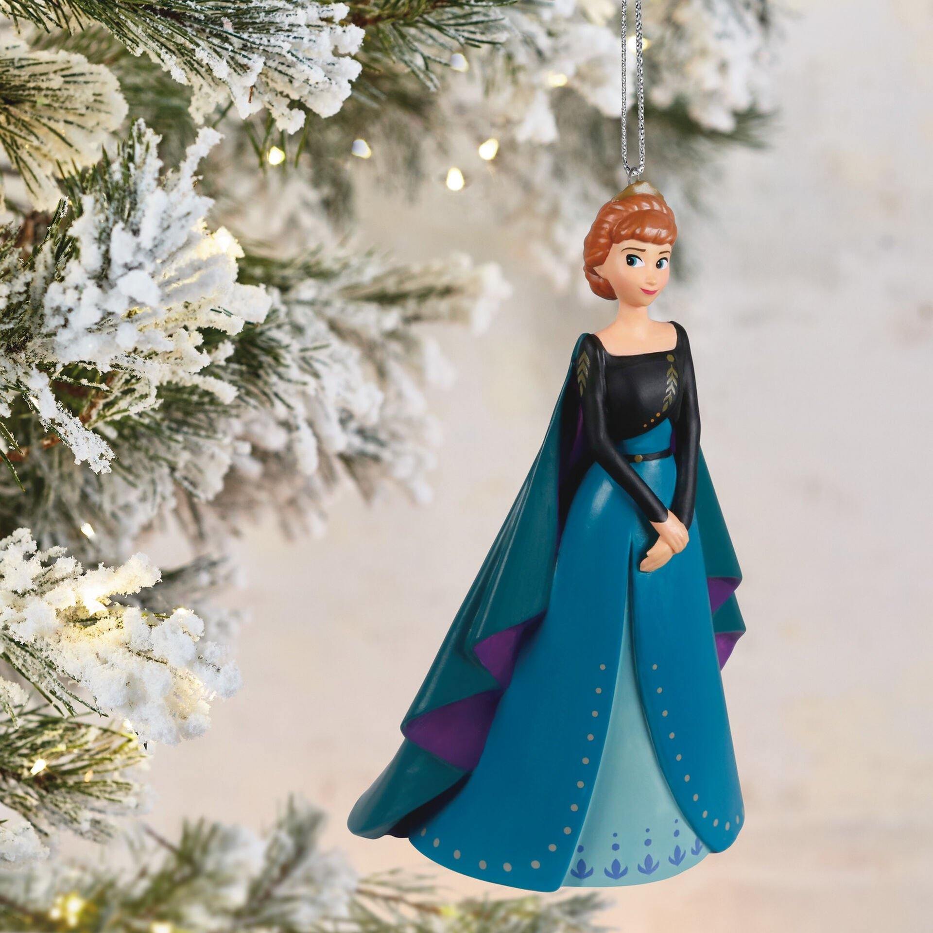 Disney Frozen 2 Queen Anna Porcelain Ornament