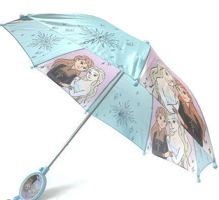 Disney Girls Frozen Elsa And Anna Umbrella