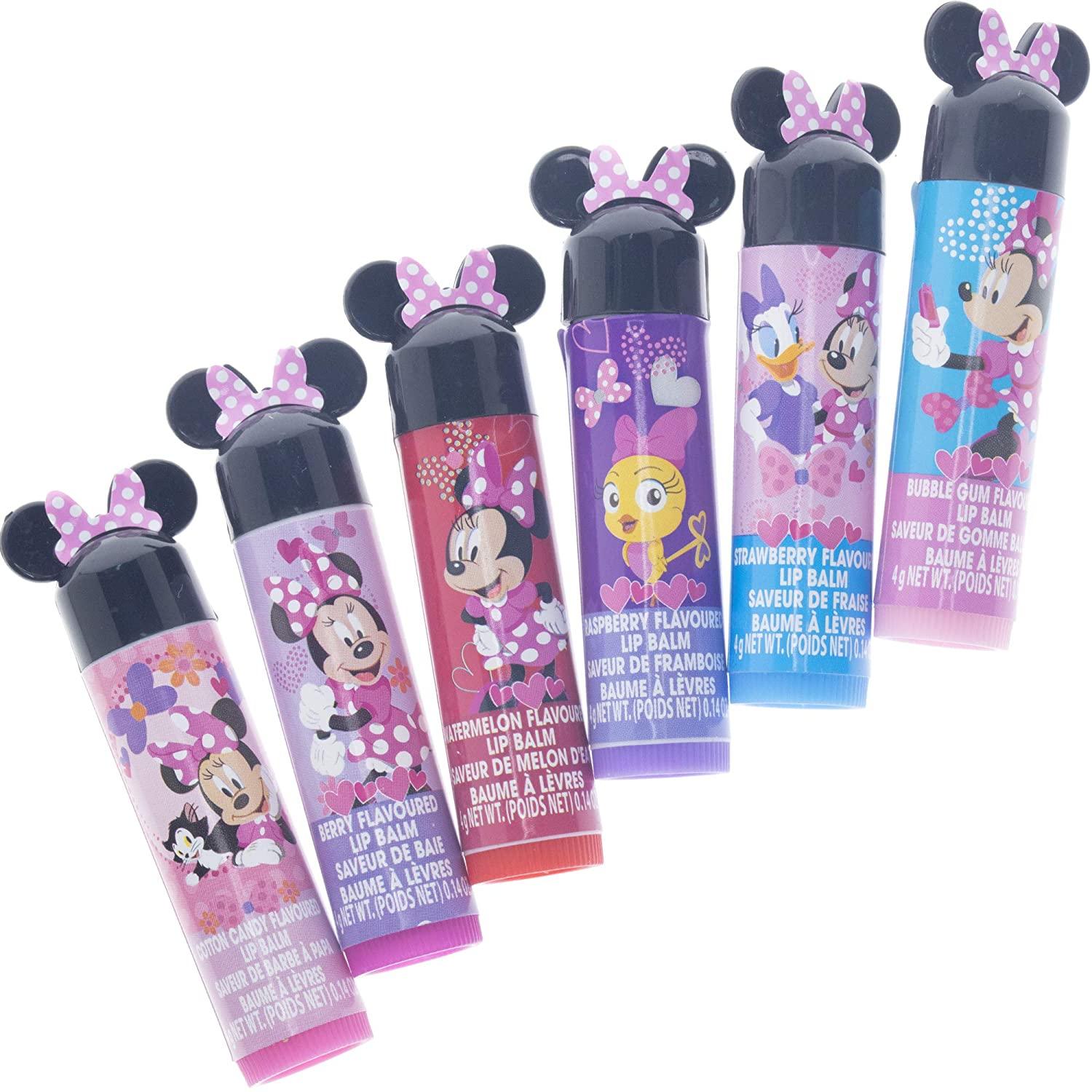 Disney Girls Minnie Mouse Ears Lip Balm, 6 CT