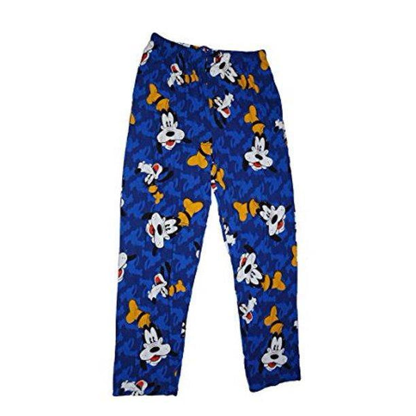 Men's Fun Print Pajama Lounge Pants, Black