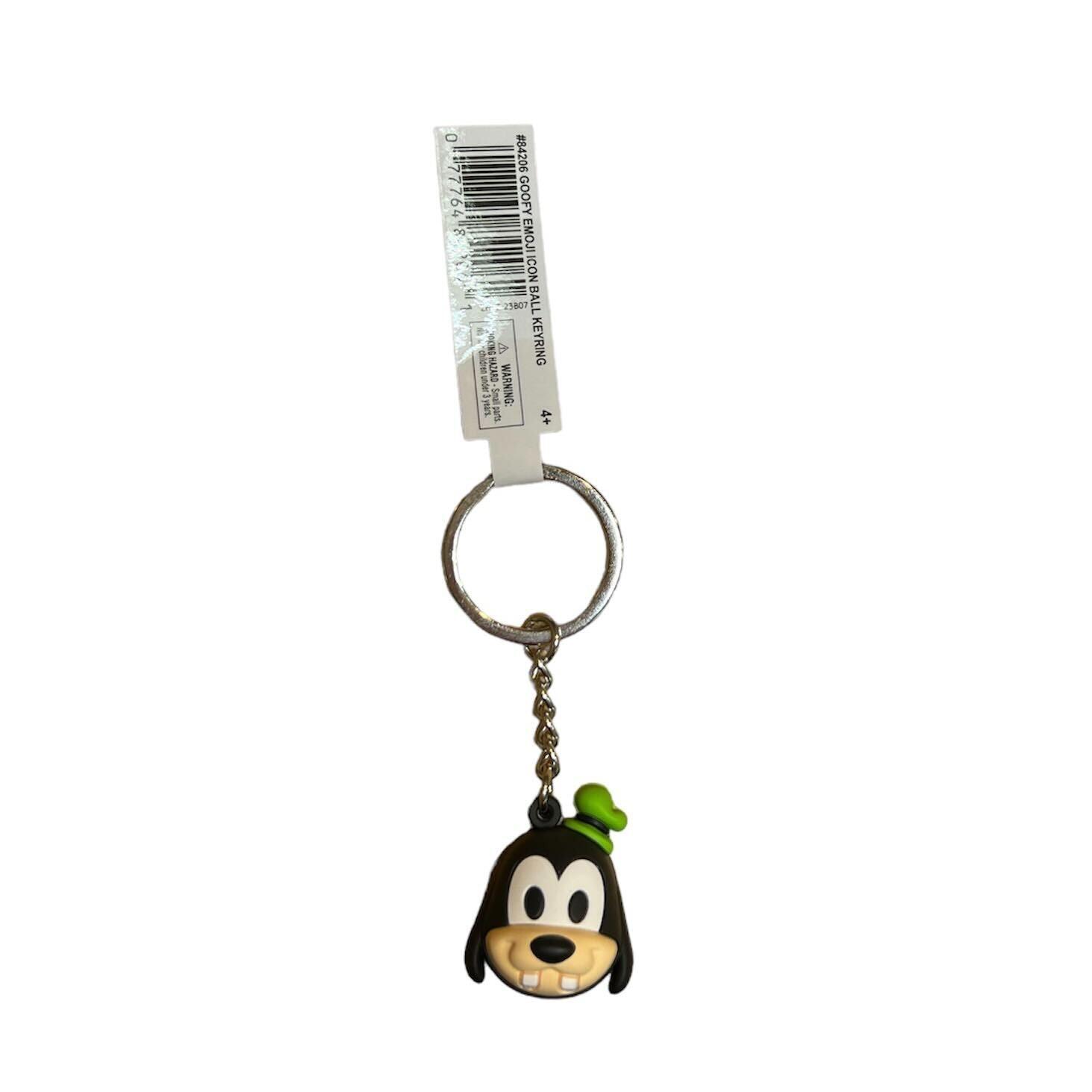 Disney Goofy Emoji Icon Ball Key Ring