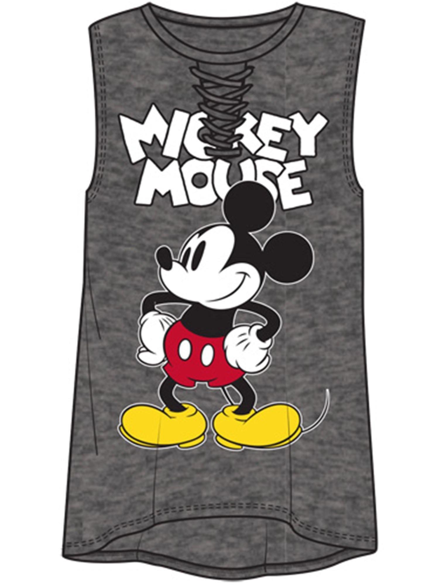Disney Jr. Fashion Hi Lo Mickey Mouse SJ knit tank