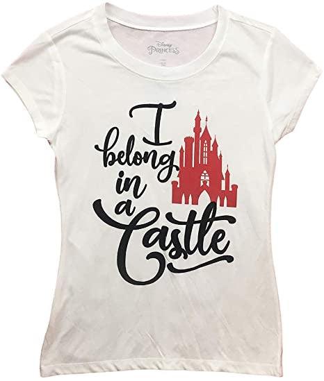 Disney Junior I Belong in A Castle T-Shirt (White)