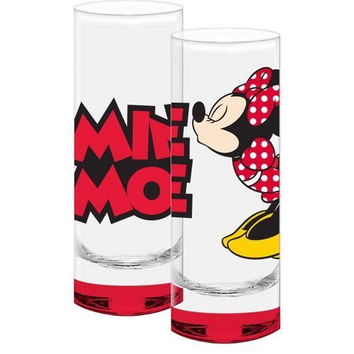 Disney Kissing Minnie Mouse Collection Glass