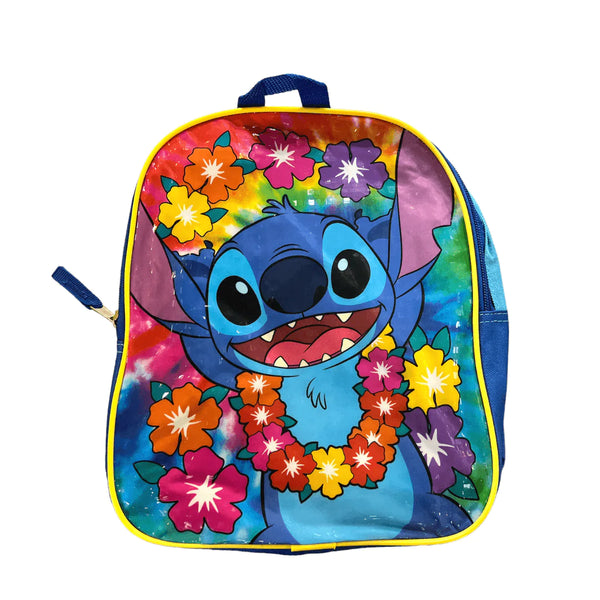 Stitch Mini Backpack with Lunch Box Set for Toddler Preschool - Bundle with  11'' Stitch Backpack Mini, Stitch Lunch Bag, Stickers, Temporary Tattoos