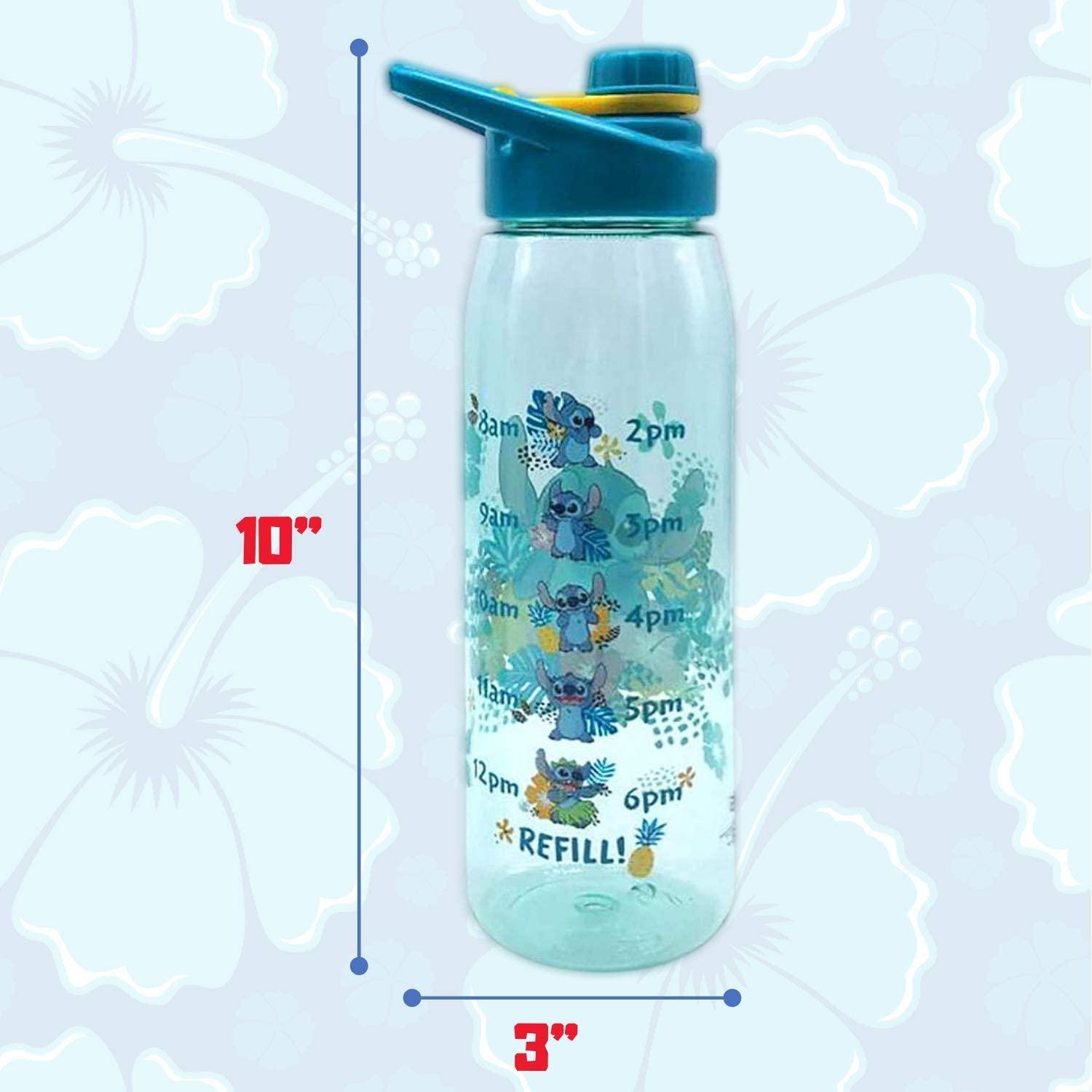 Disney Lilo and Stitch Tropical 28oz Tritan Water Bottle with Screw Lid