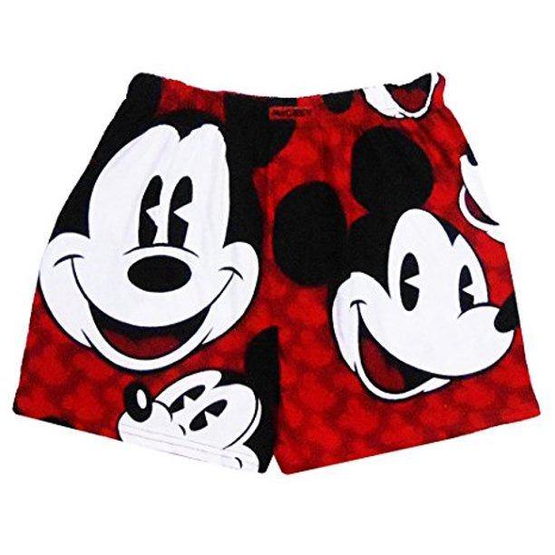 Disney Mens All Over Mickey Mouse Boxers