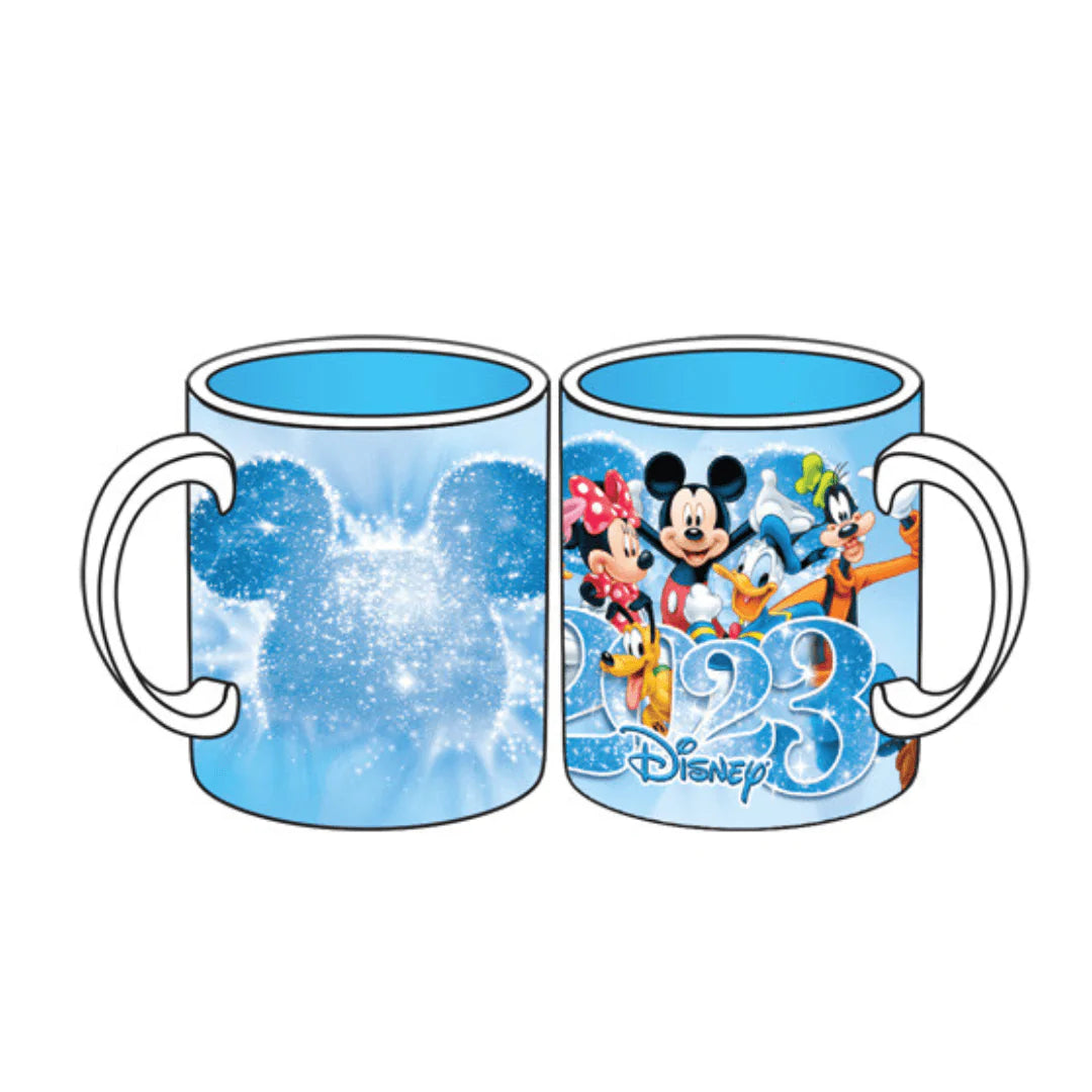 Disney Mickey and Friends 2023 11 oz Mug White