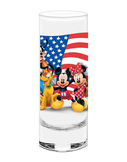 DISNEY MICKEY AND FRIENDS FLAG TOOTHPICK HOLDER