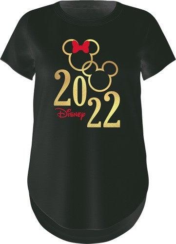 Disney Mickey and Minnie Mouse 2022 Juniors Fashion Top