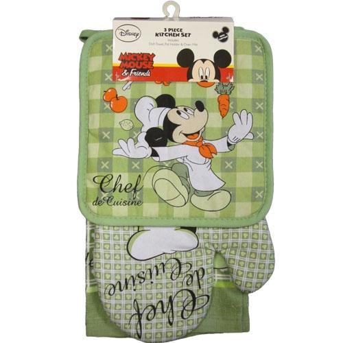 Disney Mickey Chef de Cuisine Kitchen Towel Set