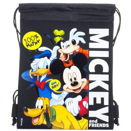 Disney Mickey Minnie Mouse & Friends Drawstring Backpack