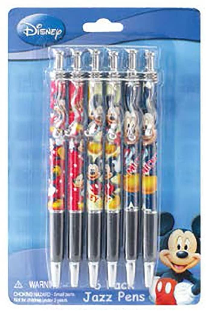 Disney Mickey Mouse 6 Pack Jazz Pen