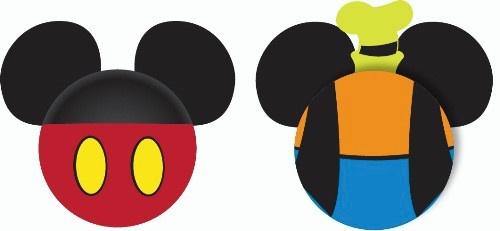 Disney Mickey Mouse and Goofy Antenna Topper Set