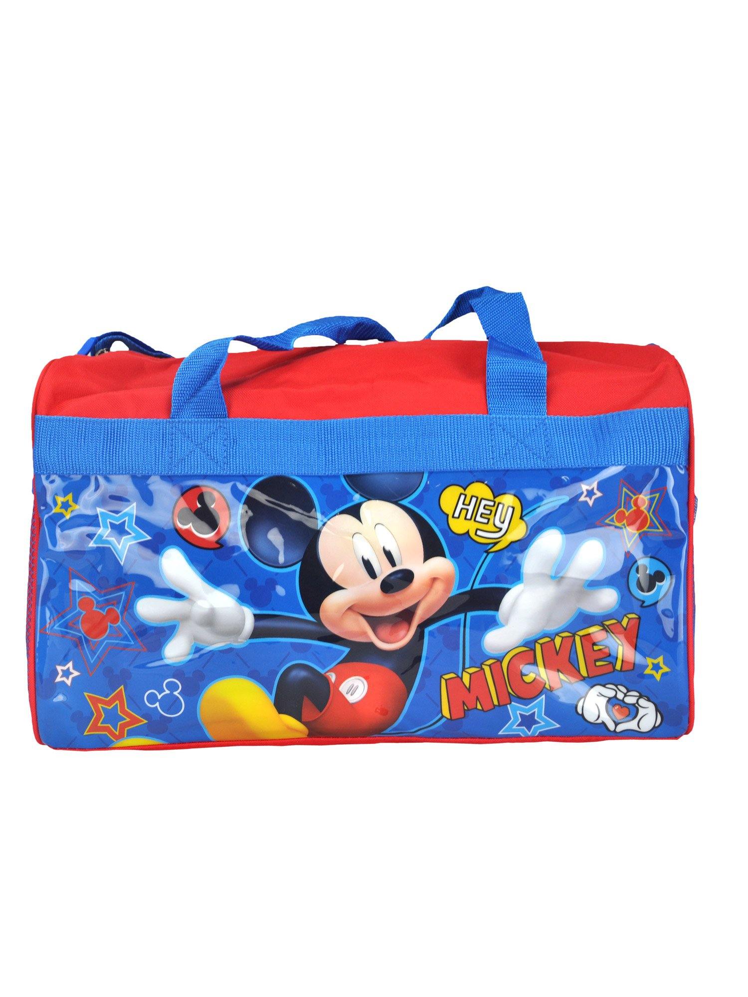 Disney Mickey Mouse Boys Girls Kids Duffel Bag 17"