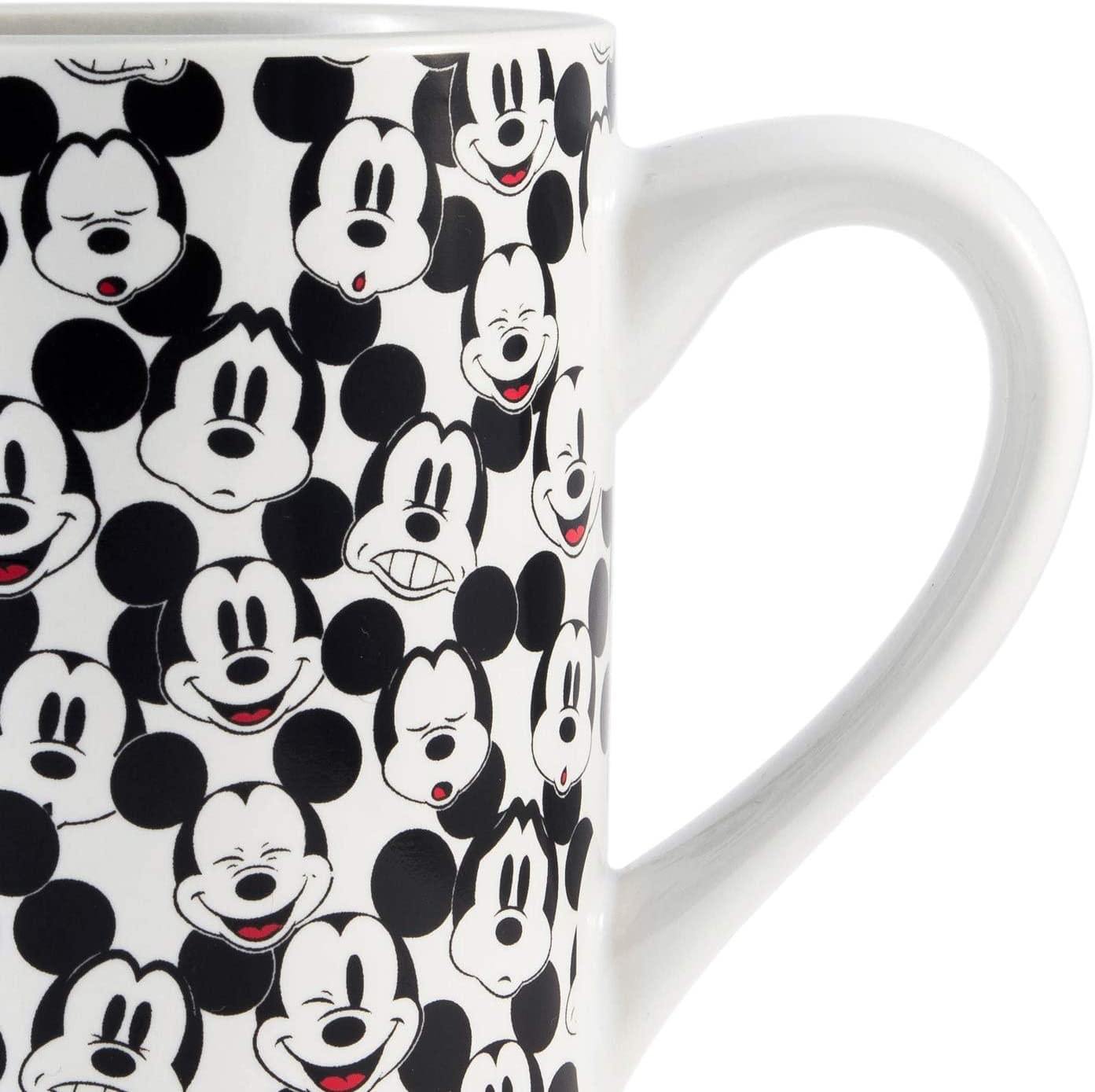 Disney Mickey Mouse Face - Taza de 11 onzas