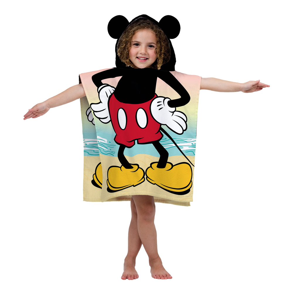 Disney Mickey Mouse Hooded Towel for Kids