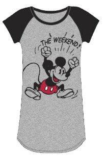 Disney Mickey Mouse "The Weekend" Women's Dorm Shirt