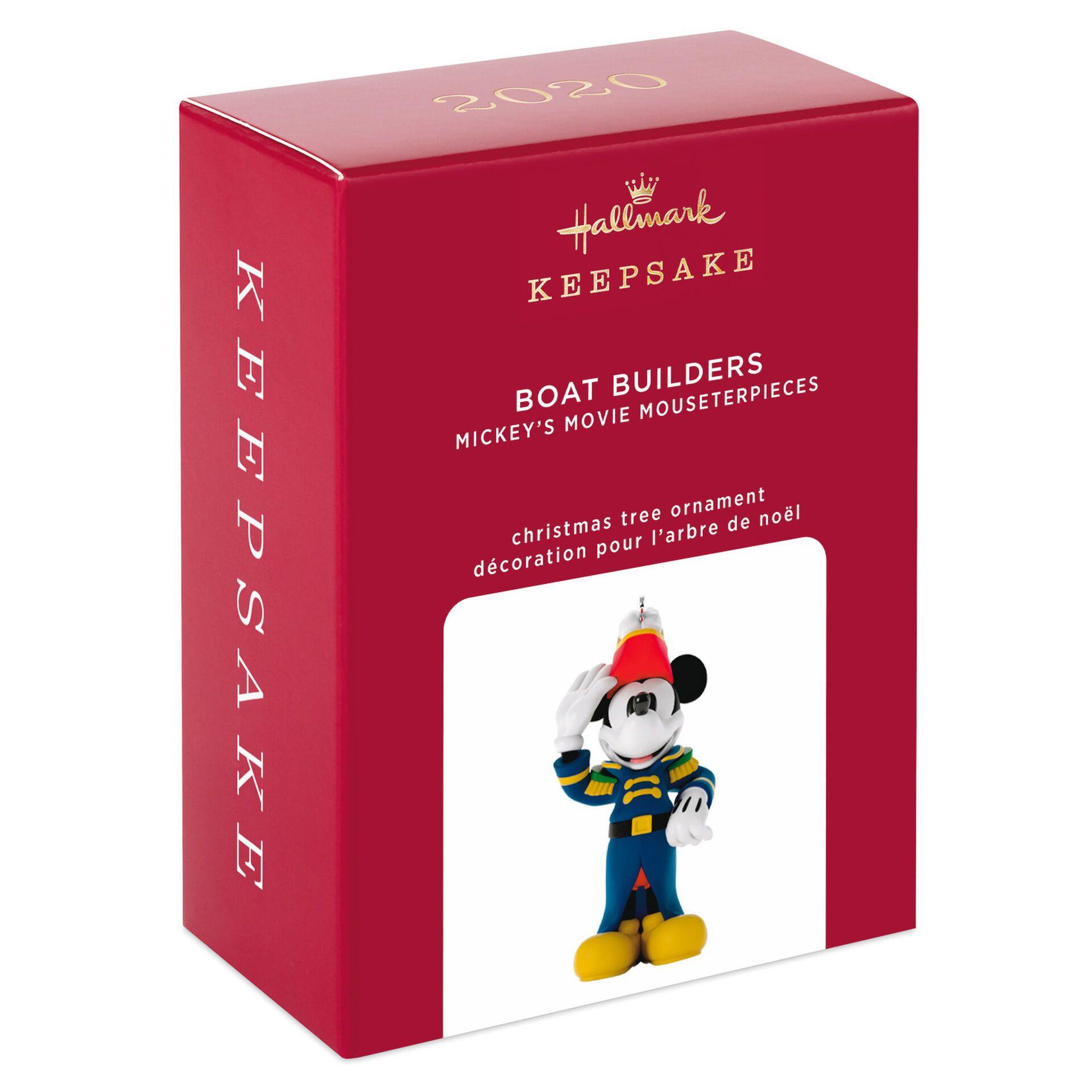 Disney Mickey'S Movie Mouseterpieces Boat Builders Ornament