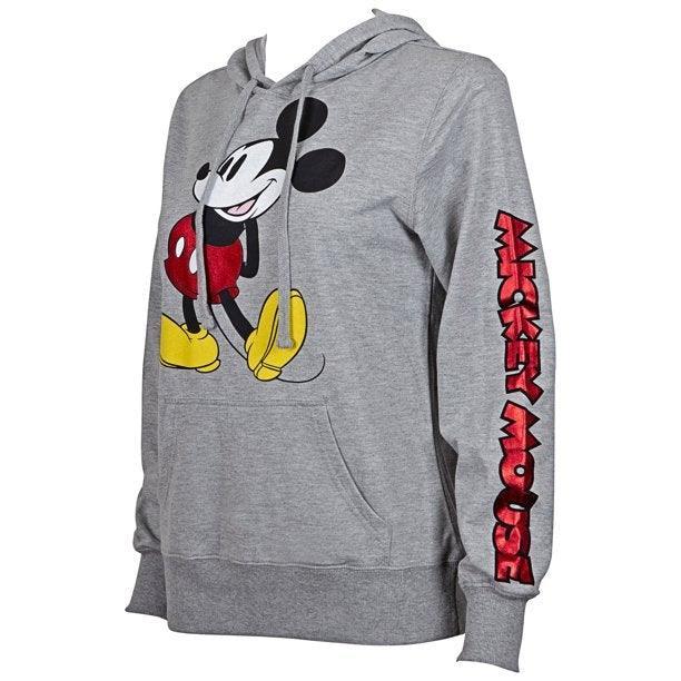 Disney Mickey Standing Junior Pullover Hoodie