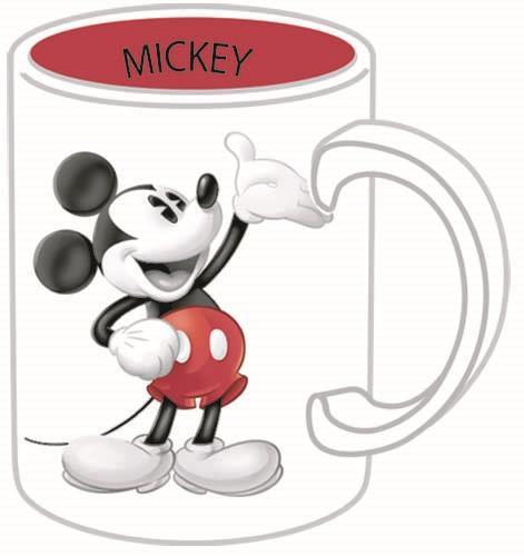 Disney Mickey Tonal Relief 14oz Mug