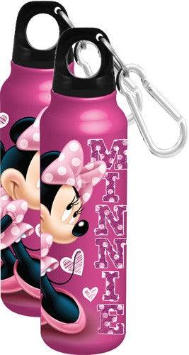 Disney Minnie Hearts Wide Aluminum Water Bottle