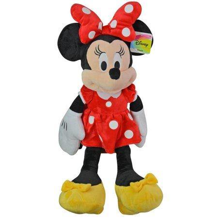 Disney Minnie Mouse 25" Plush Toy Red Dress