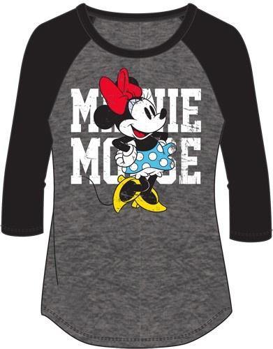 Disney Minnie Mouse 3/4 Sleeve Fashionable Shirt