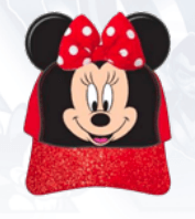 Disney Minnie Mouse Ears and Bow Cap
