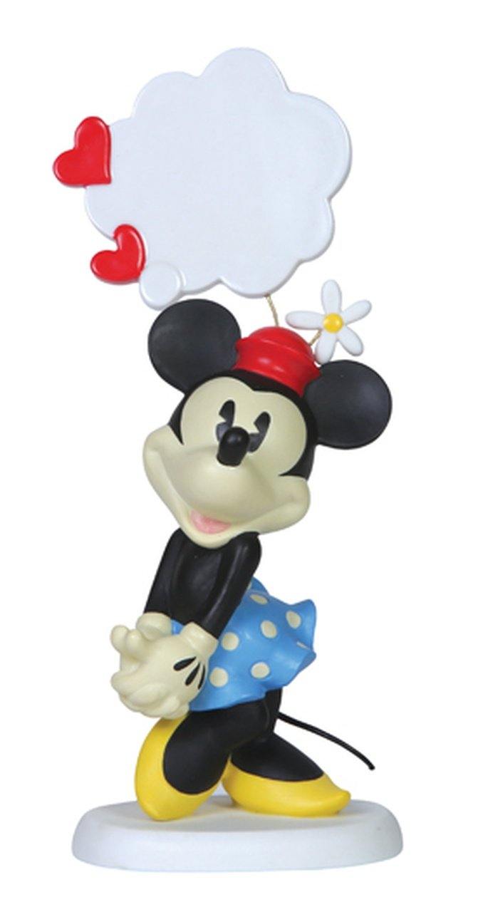 Disney Minnie Mouse Figurine, My Thoughts Are Filled With You, Porcelain