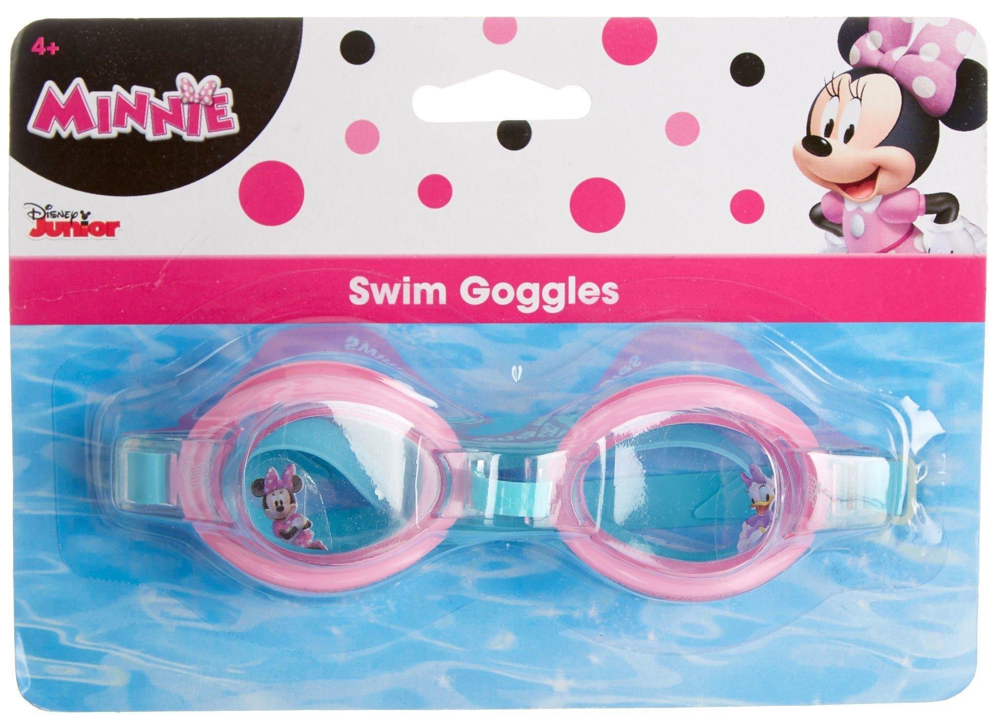 Disney Minnie Mouse Girls Swim Goggles One Size Pink