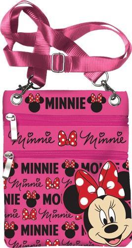 Disney Minnie Mouse Glam Passport Bag, Pink