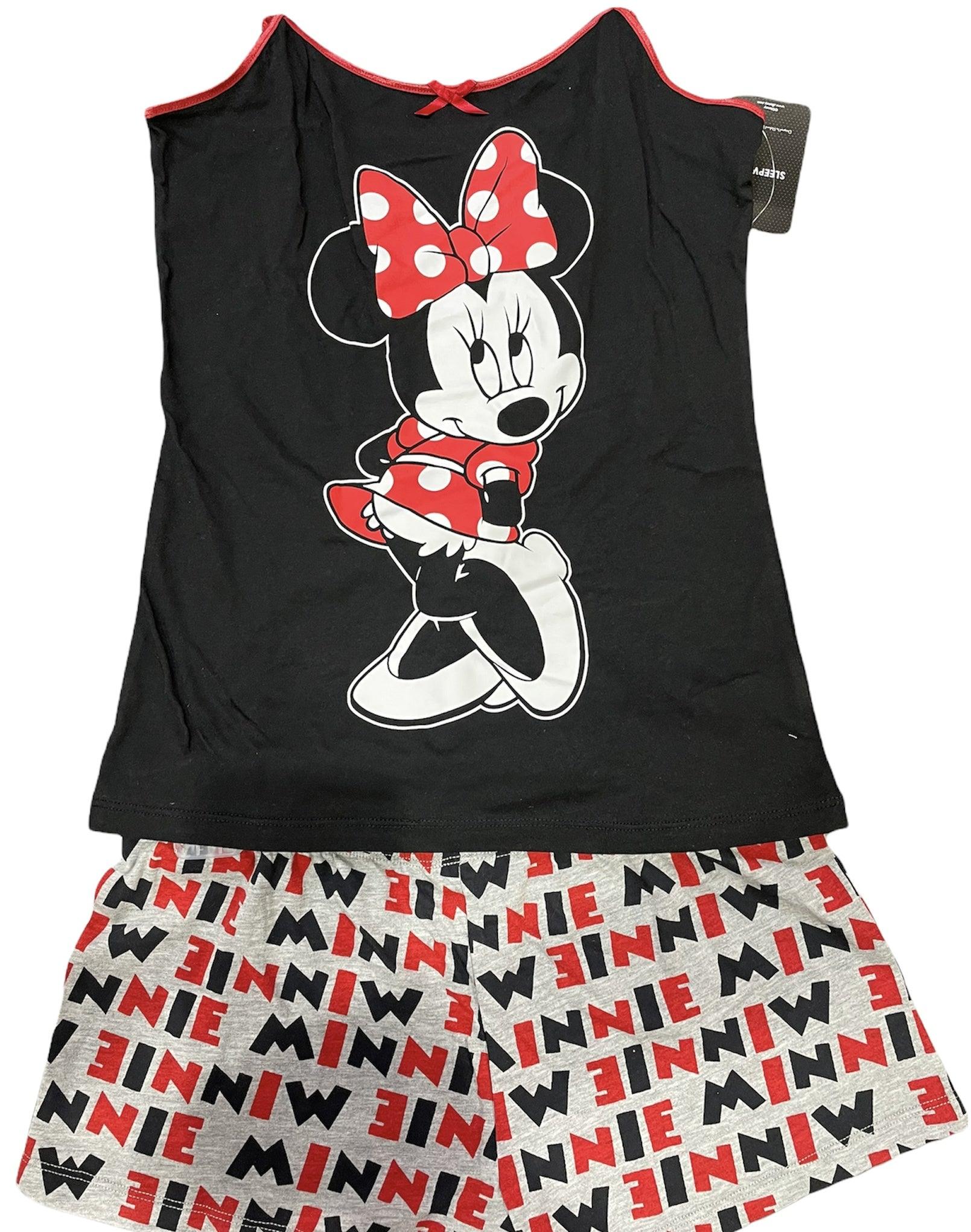 Disney Minnie Mouse Juniors Cami Pajama Set