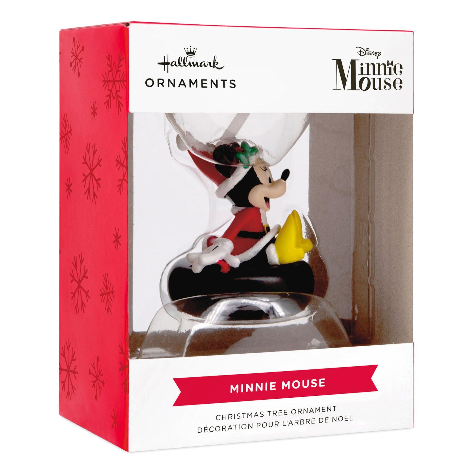 Disney Minnie Mouse on Snow Tube Hallmark Ornament