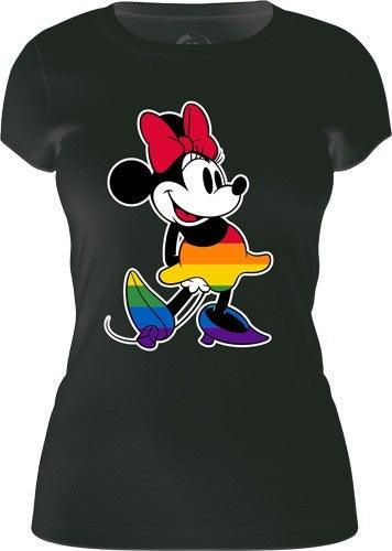 Disney Minnie Mouse Pride Tee Black