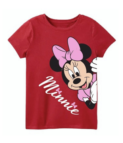 Disney Minnie Mouse Red Graphic Toddler Tee