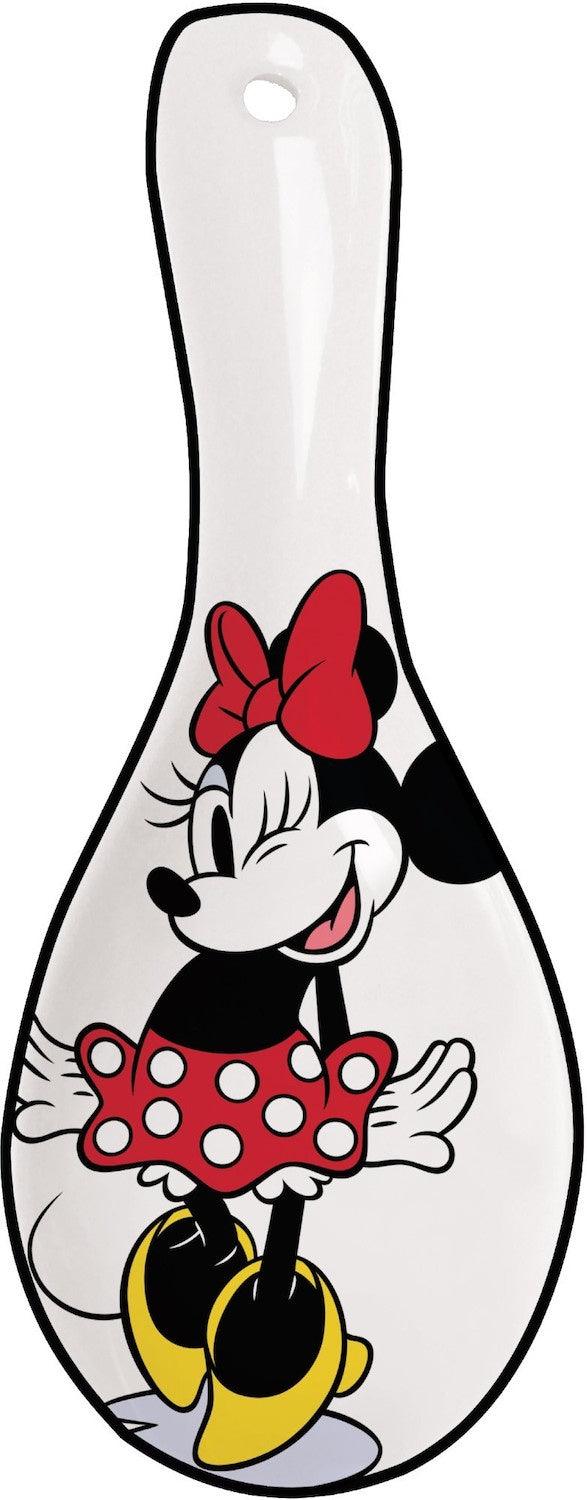 Disney Minnie Mouse White Flat Spoon Rest