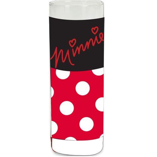 Disney Minnie Name Polka Dot Collection Glass