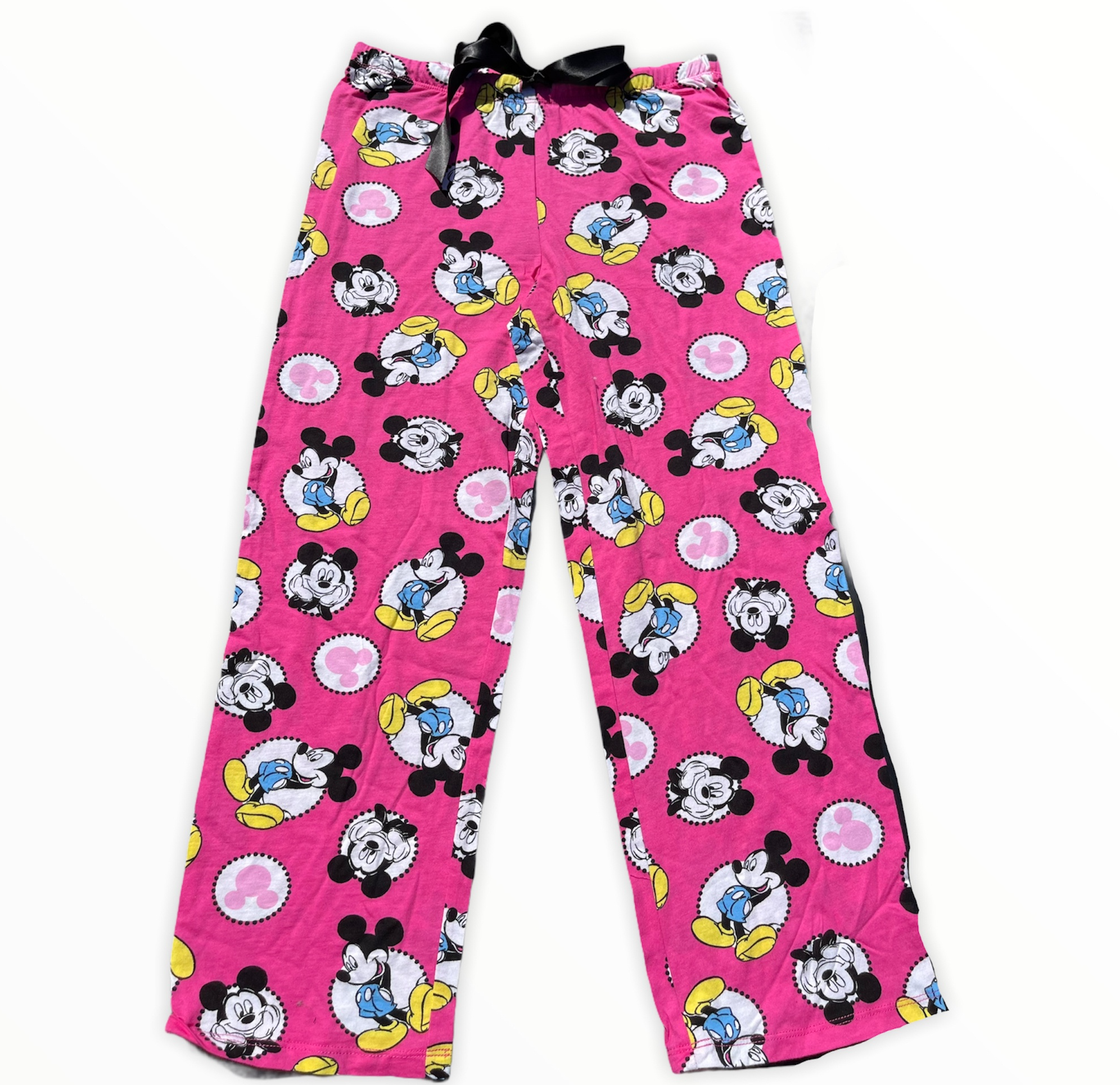 Disney Pajama Pants with Blk Satin Bow