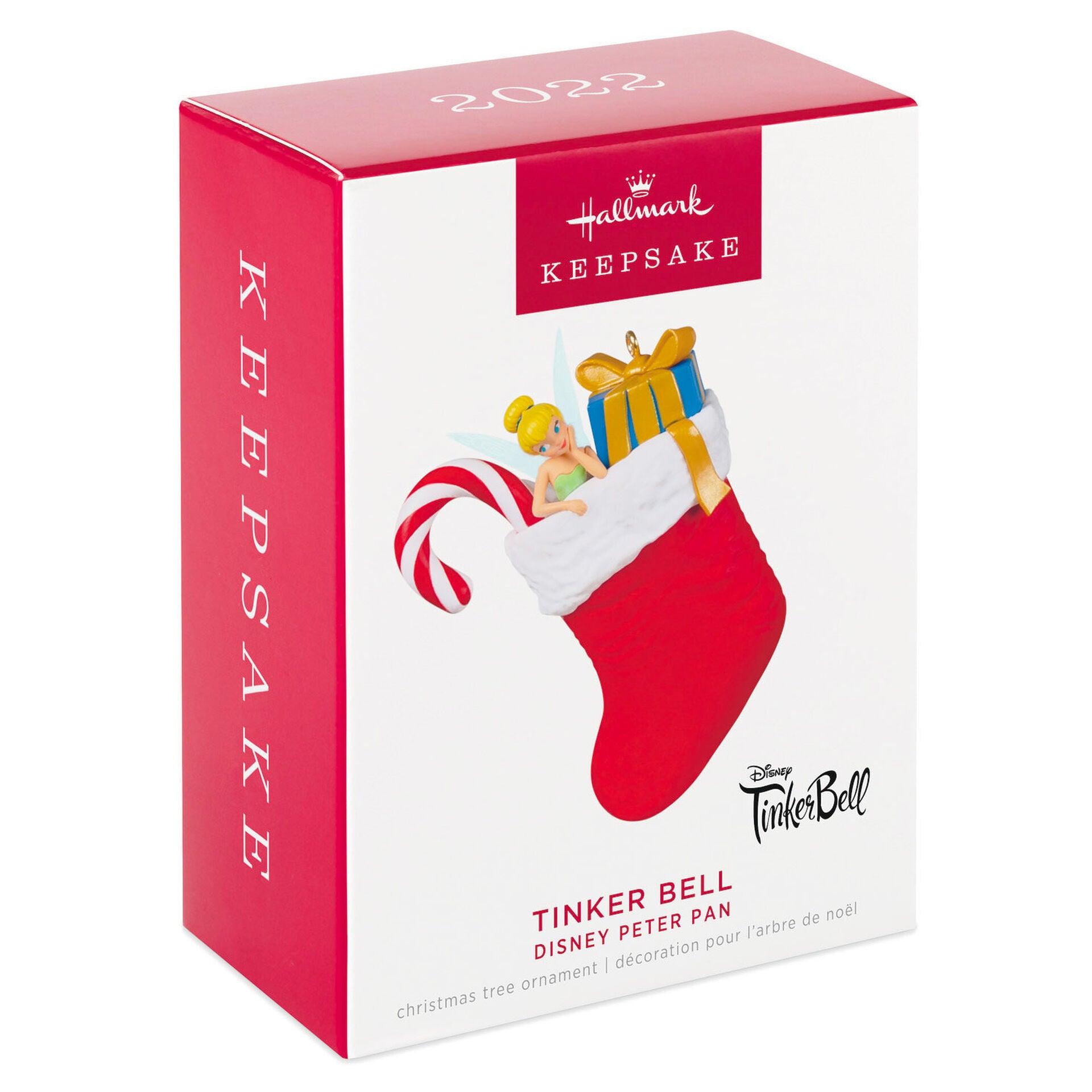 Disney Peter Pan Tinker Bell in Stocking Ornament