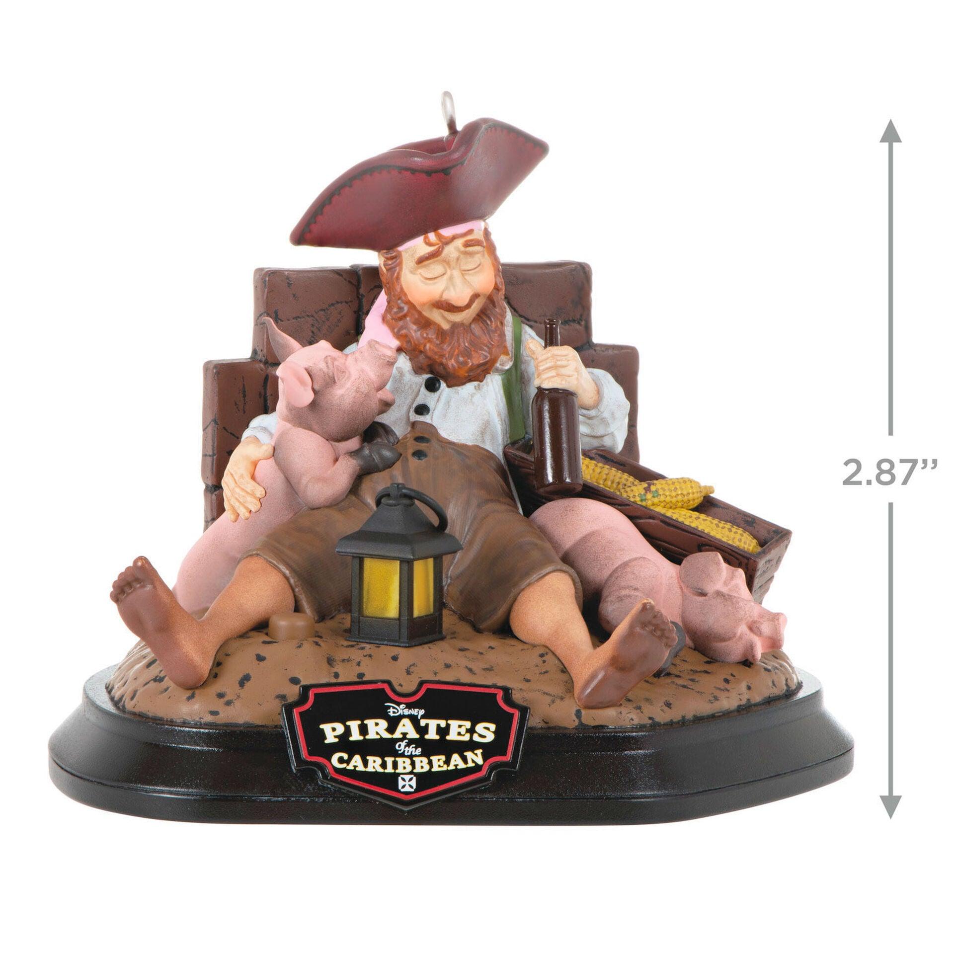 Disney Pirates of the Caribbean A Short Snooze Musical Ornament With Light