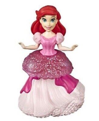 Disney Princess Ariel Small Doll With Glittery Pink Dress