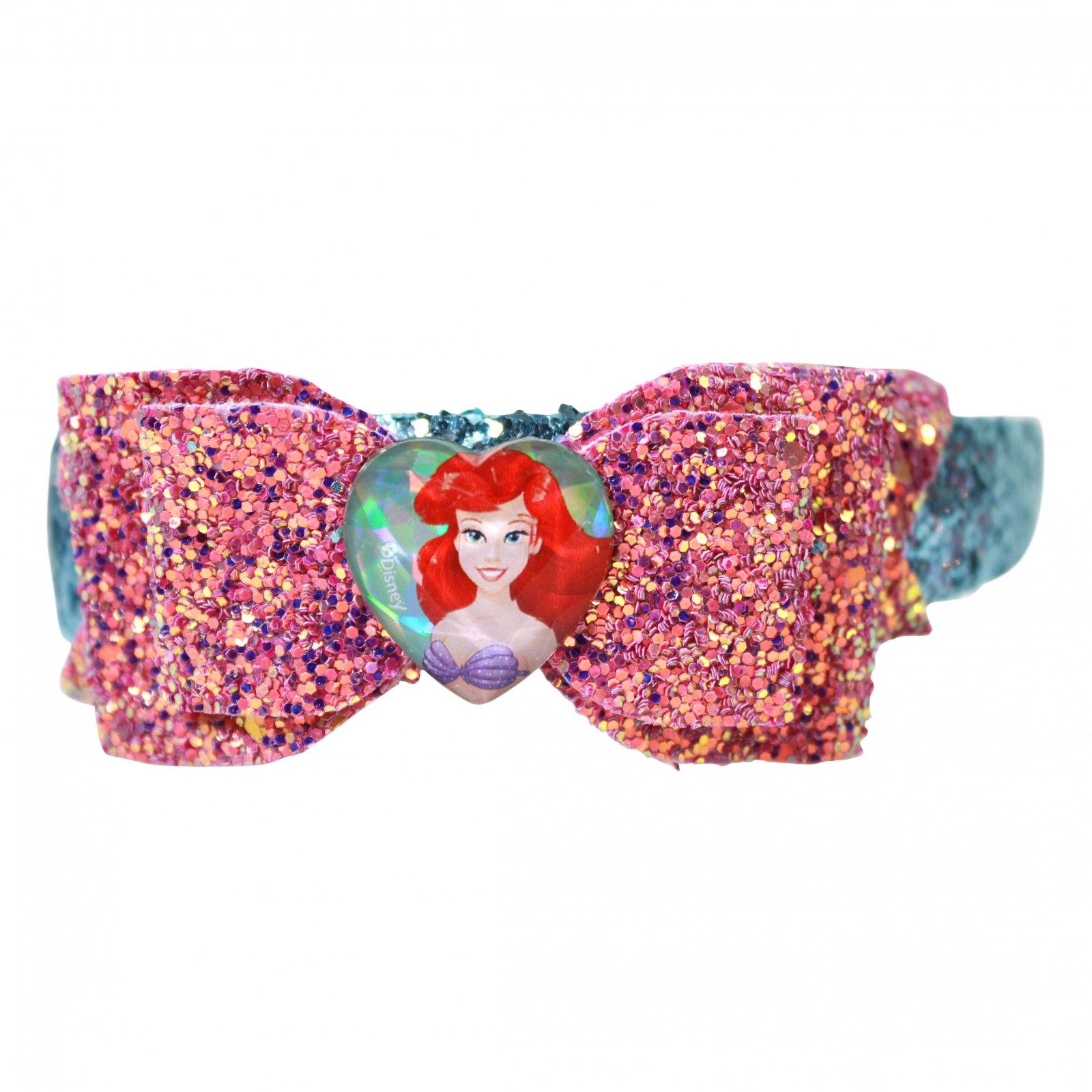 Disney Princess Fashion Glitter Headband And Hair Bows, 3 Ct