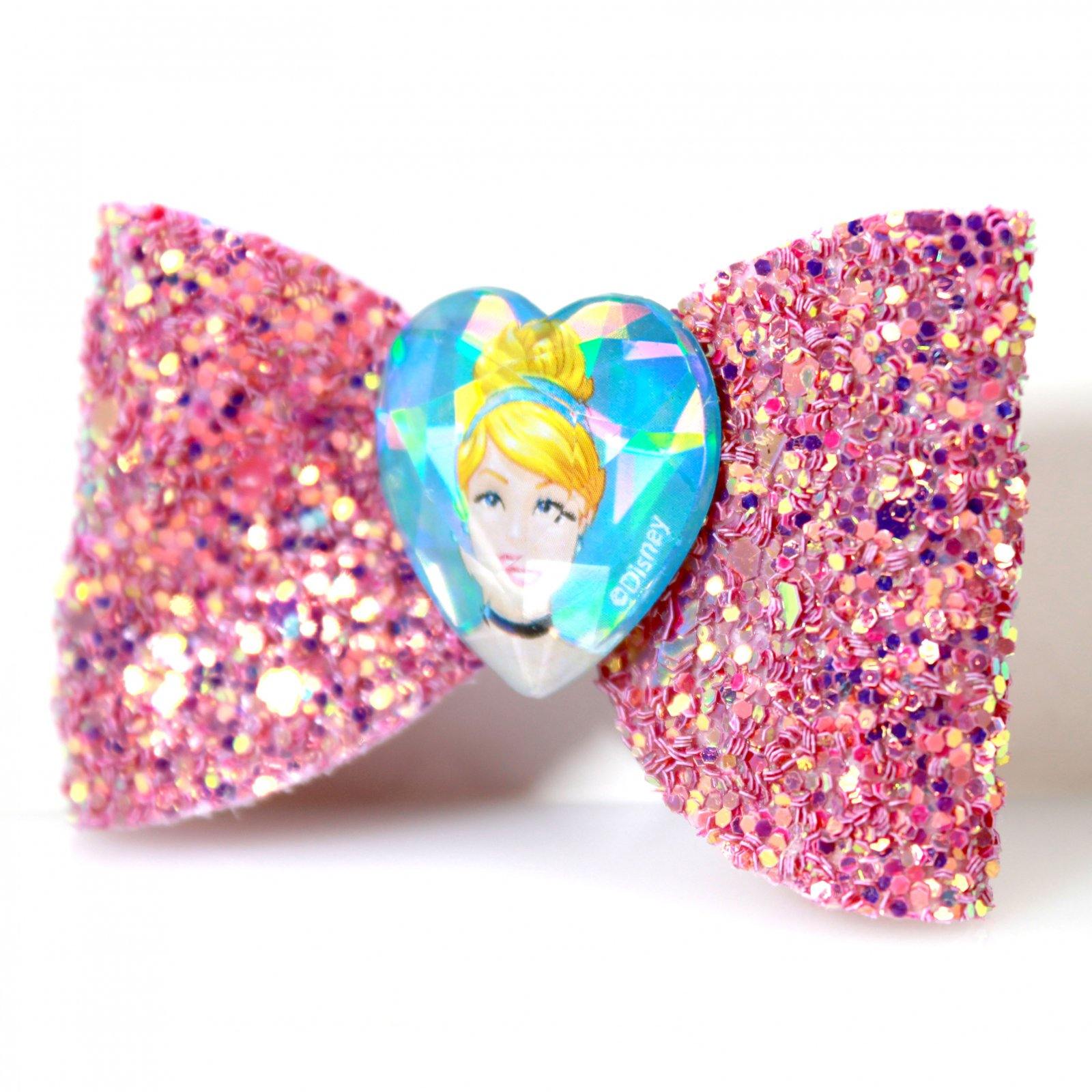 Disney Princess Fashion Glitter Headband And Hair Bows, 3 Ct