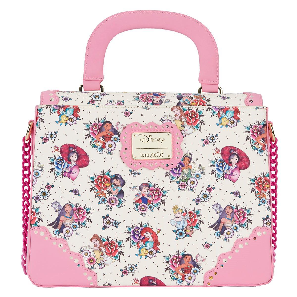 Disney Princess Floral Tattoo Crossbody Bag
