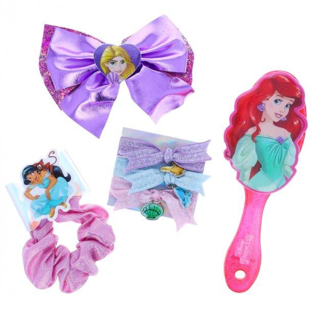 Disney Princess Girls Hair Accessory Set Hair Brush