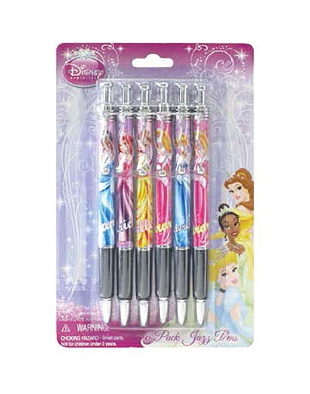 Disney Princess Jazz 6 Pack Pen Set