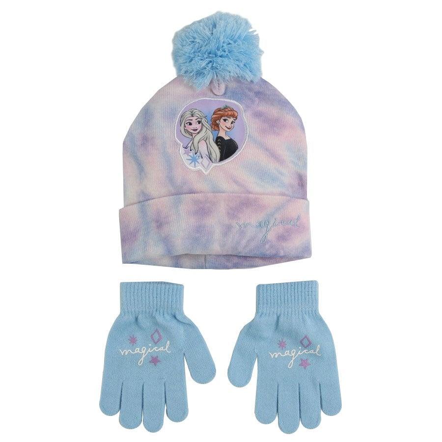Disney's Frozen Girl's Magical Hat and Glove Set, Ages 6-13”