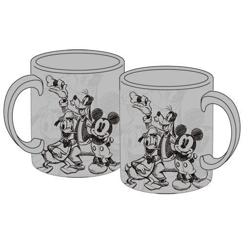 Disney Sketchy Mickey Group 11oz Mug